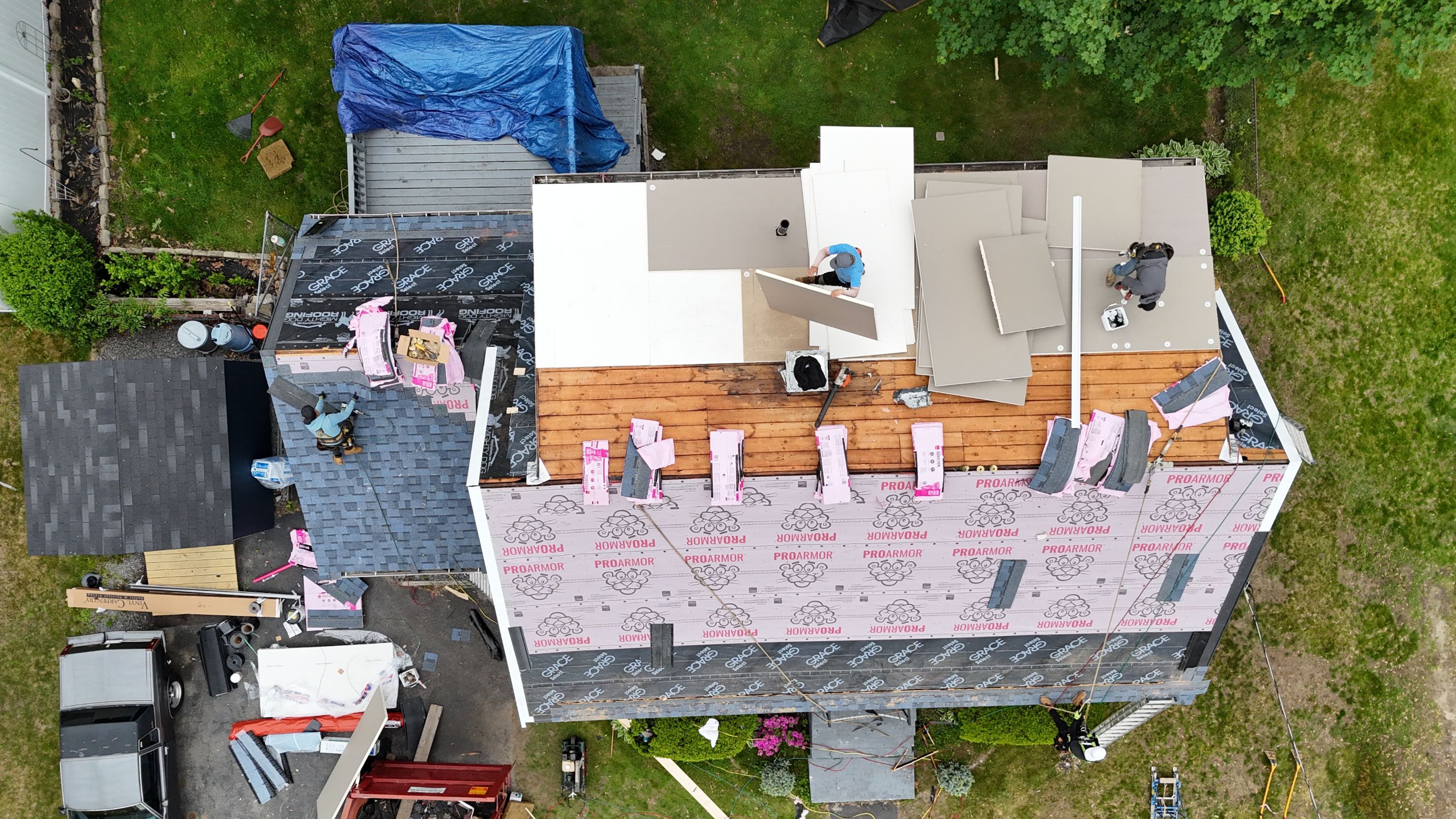 Roof and Flat Roof Membrane Replacement in Lowell, MA by Mighty Dog Roofing of Greater Middlesex County