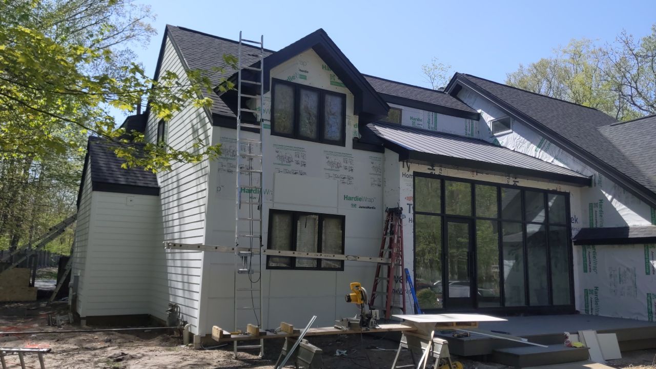 Project in Homer Glen by AJ Exteriors & Roofing Inc.