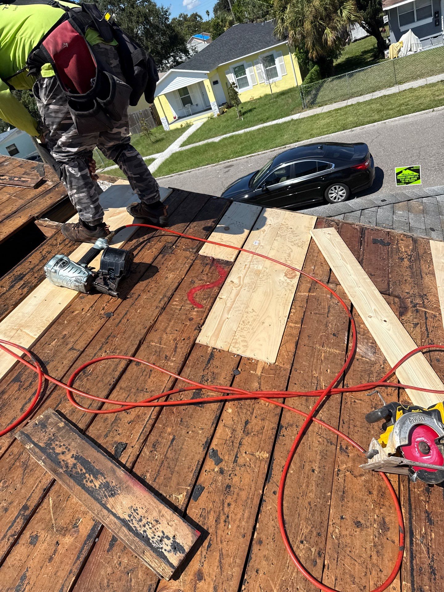 Project in St. Petersburg 33711 by Mitchell Roofing Company LLC