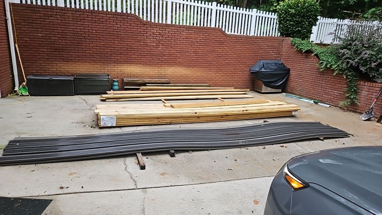 Jameswood Lane - Composite Deck Build by Pillar and Pine