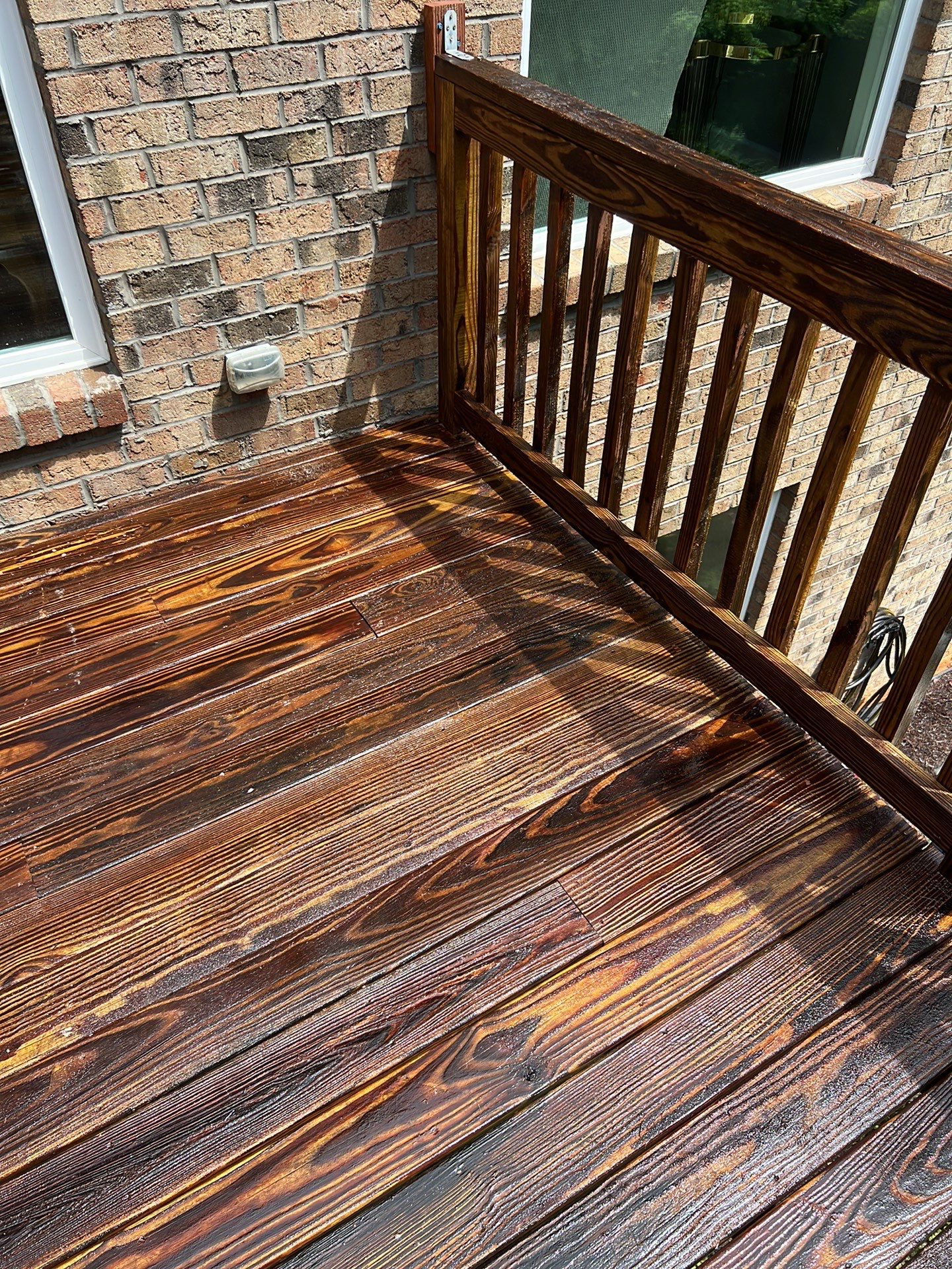 Weathered Deck using Wood Sealant by DuraSeal
