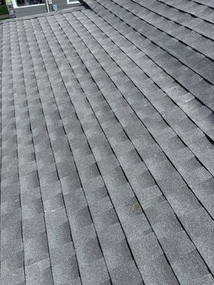 Residential Roofing Installation using GAF Timberline HDZ Charcoal