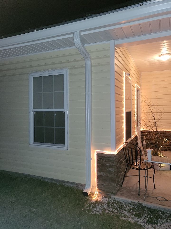 Gutter Installation using K-Style Gutters by Gutter Professors