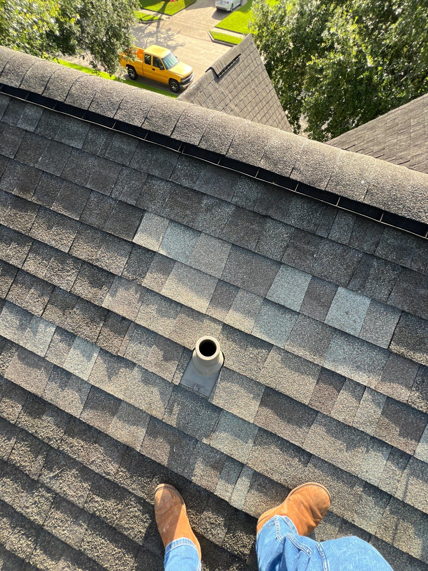 Hail Damage using Owen's Corning Duration (Lifetime) Shingles by Roof Repair Services LLC
