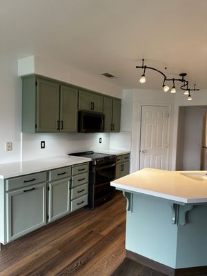 Cabinet Painting in Merced by Lancaster Painting