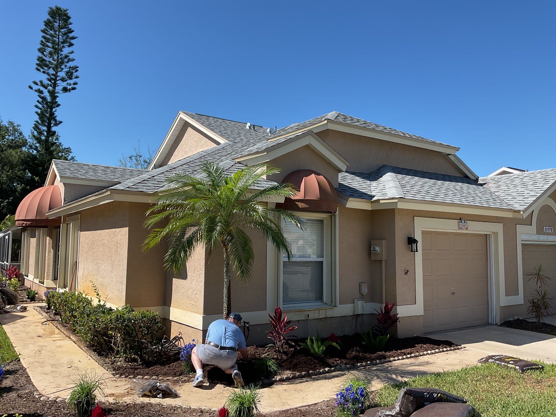 Gutter Installation Project in Estero FL by Gutter Professors