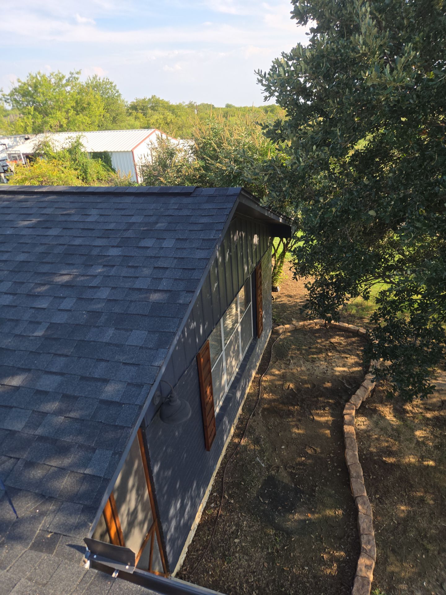 Project in Justin by Lonestar Roofing and Restoration LLC.