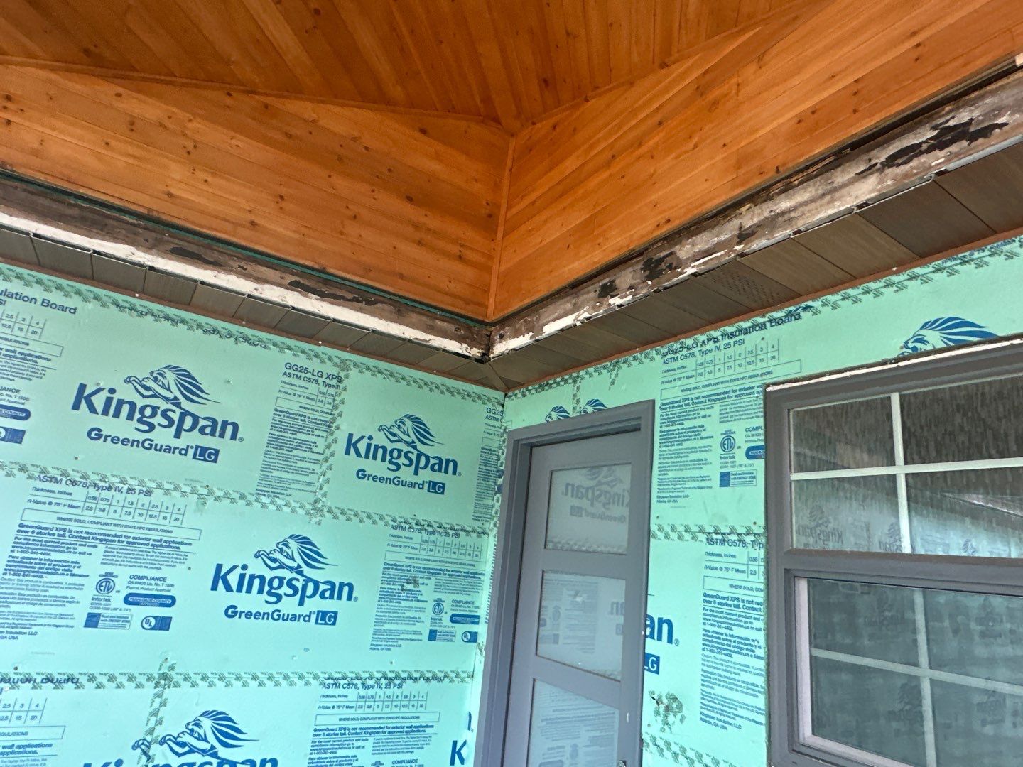 Siding Replacement using Alside Gray Oak by 180 Contractors