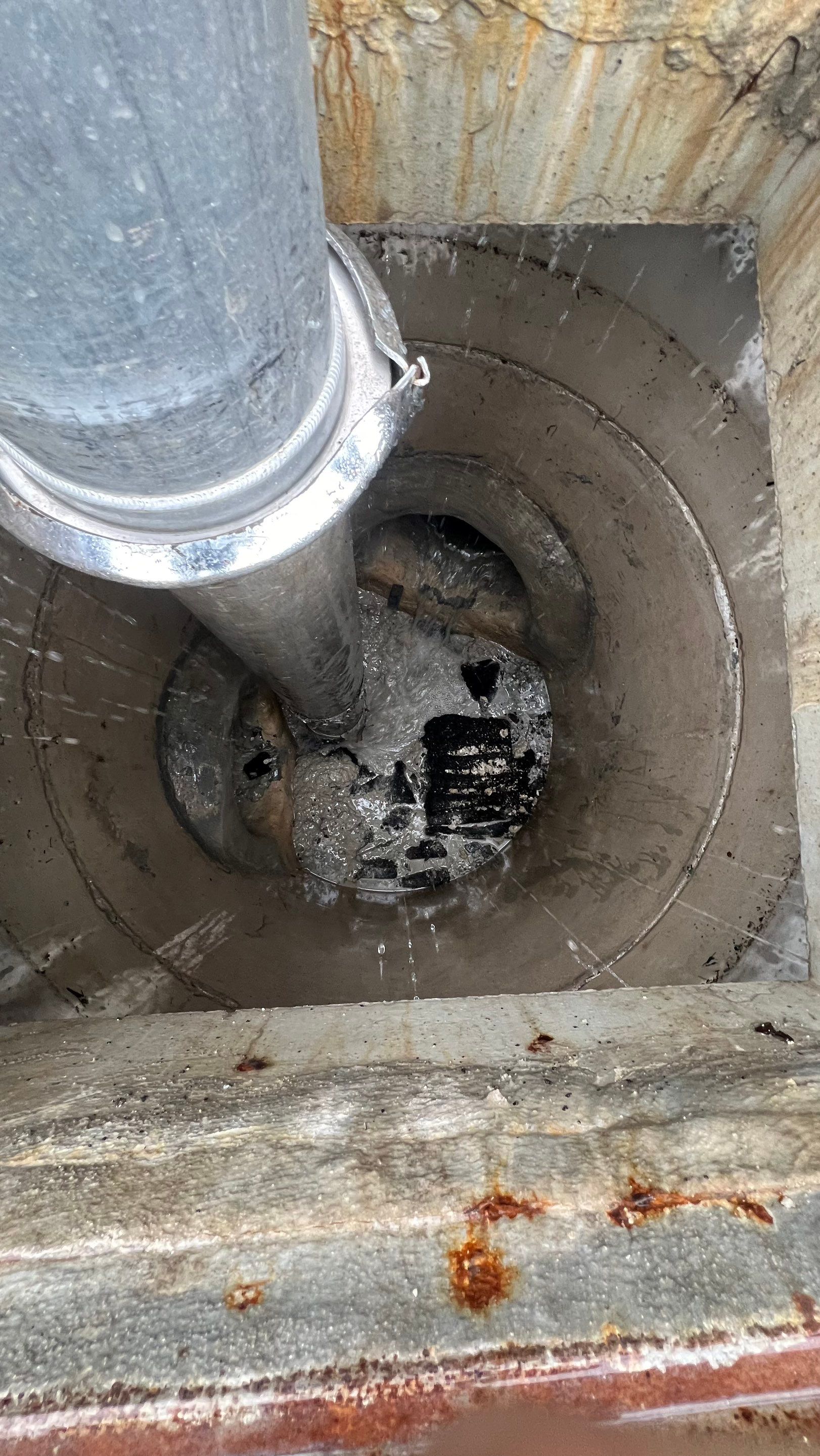 New Construction Commercial Parcel Stormwater System Cleaning by APS Power & Water