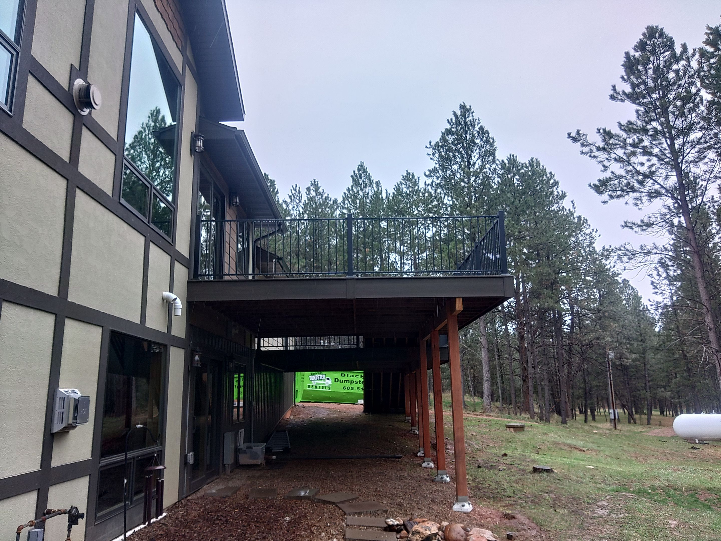Deck Installation using Trex by Weather-Tite Exteriors LLC