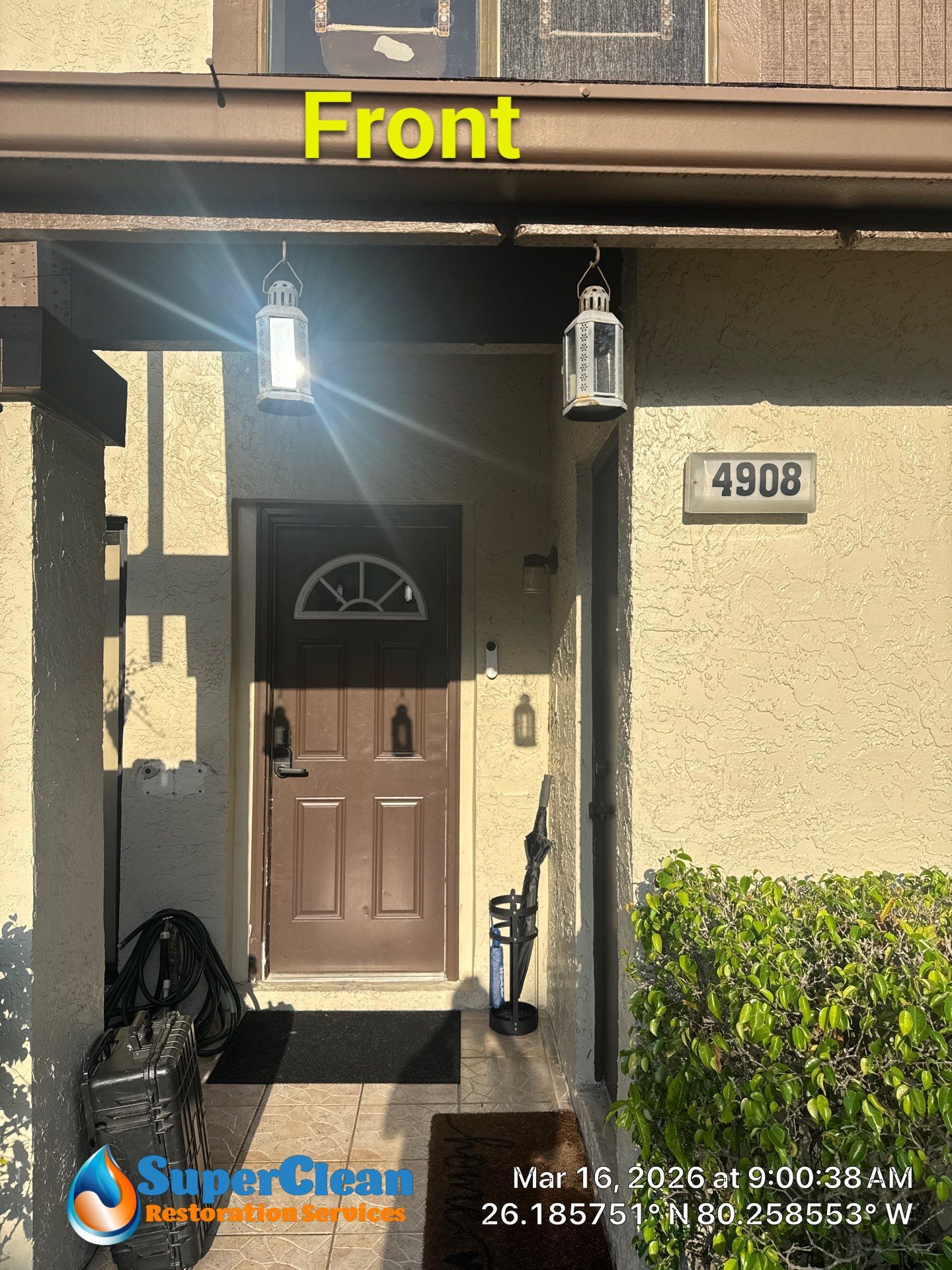 Water damage near me by SuperClean