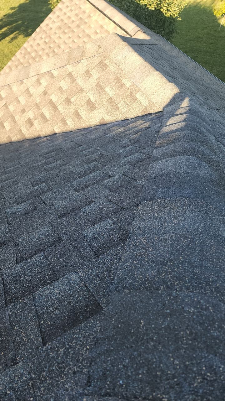 Residential Roofing Installation using GAF Timberline HDZ Weathered Wood by Nitro Roofing and Construction
