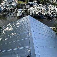 26ga 5V Crimp Mill Finish by Total Roofing System The Metal Roof Experts