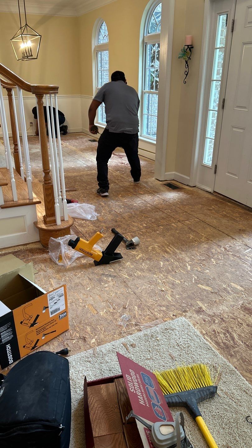 Full Floor Replacement by Footprints Floors of Nashville