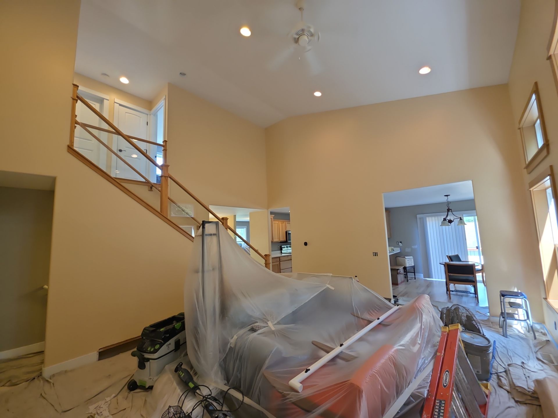 Comprehensive Interior Painting and Drywall Repair in Norton Shores by Gordon Painting