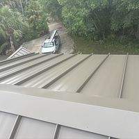 24ga 1.5" Snap-Lock Medium Bronze by Total Roofing System The Metal Roof Experts