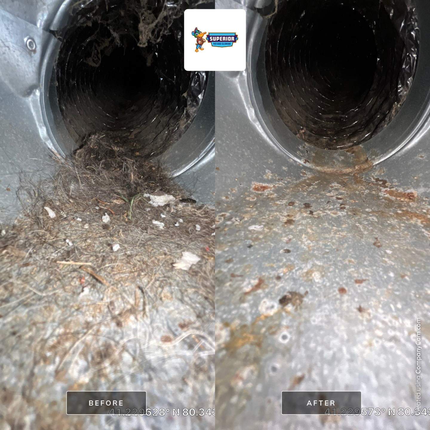 Air Duct Cleaning With a Vacuum Truck in Mercer, PA by Superior Air Duct Cleaning