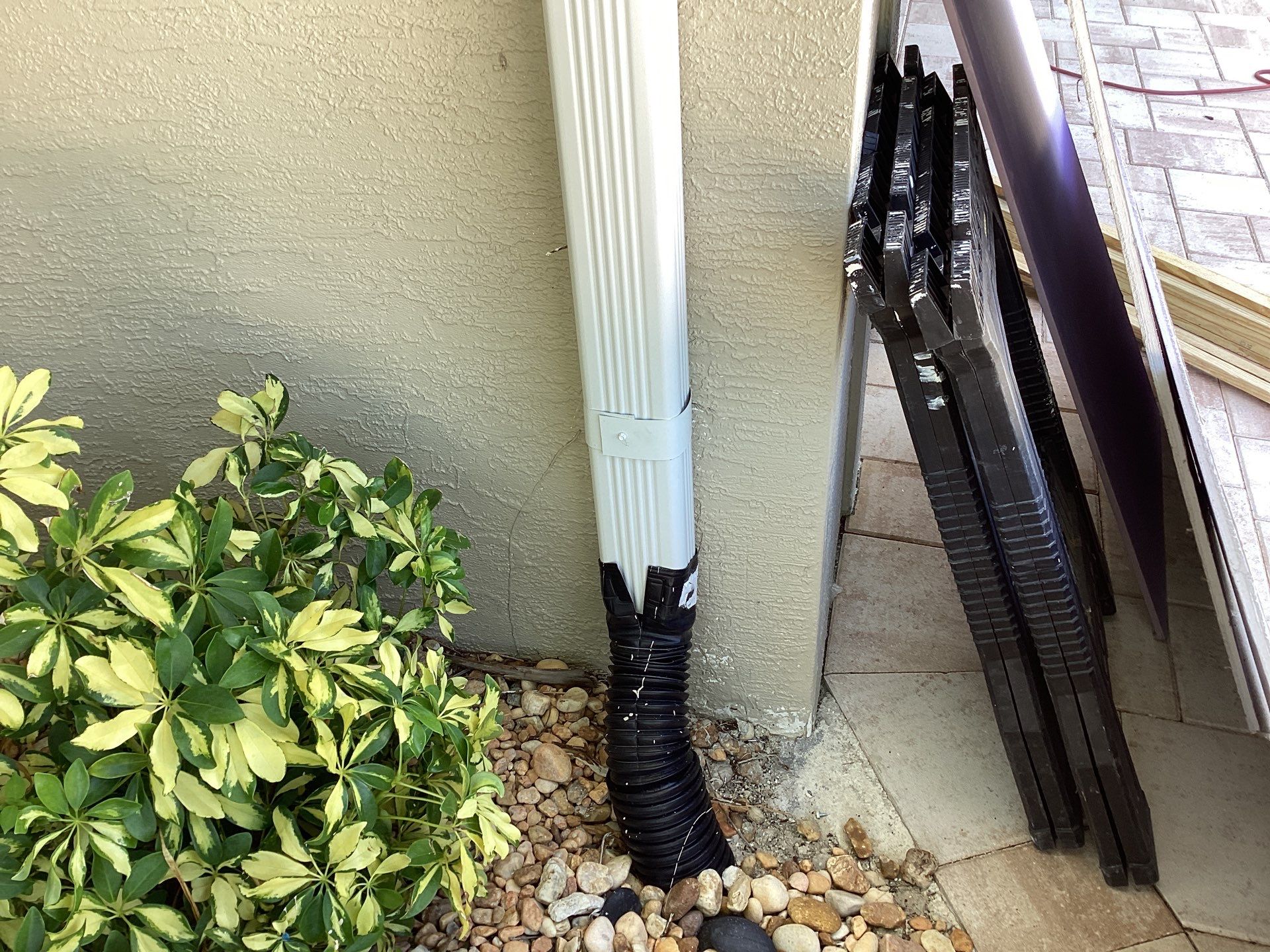 Soffit and Fascia Installation using Vinyl Soffit by Gutter Professors