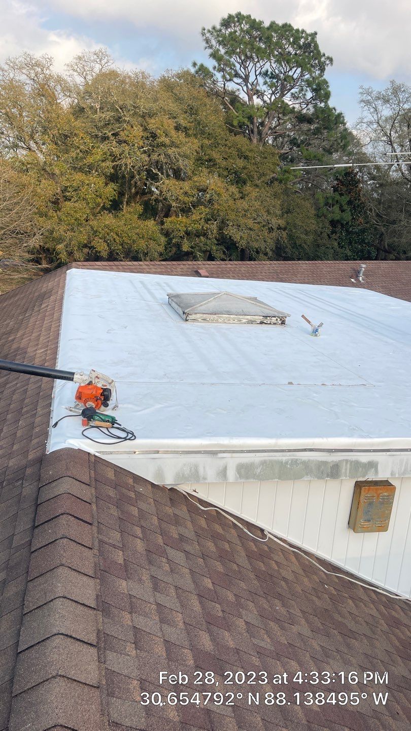 Residential Roofing Installation using Roof Replacement by American Roofing & Construction LLC