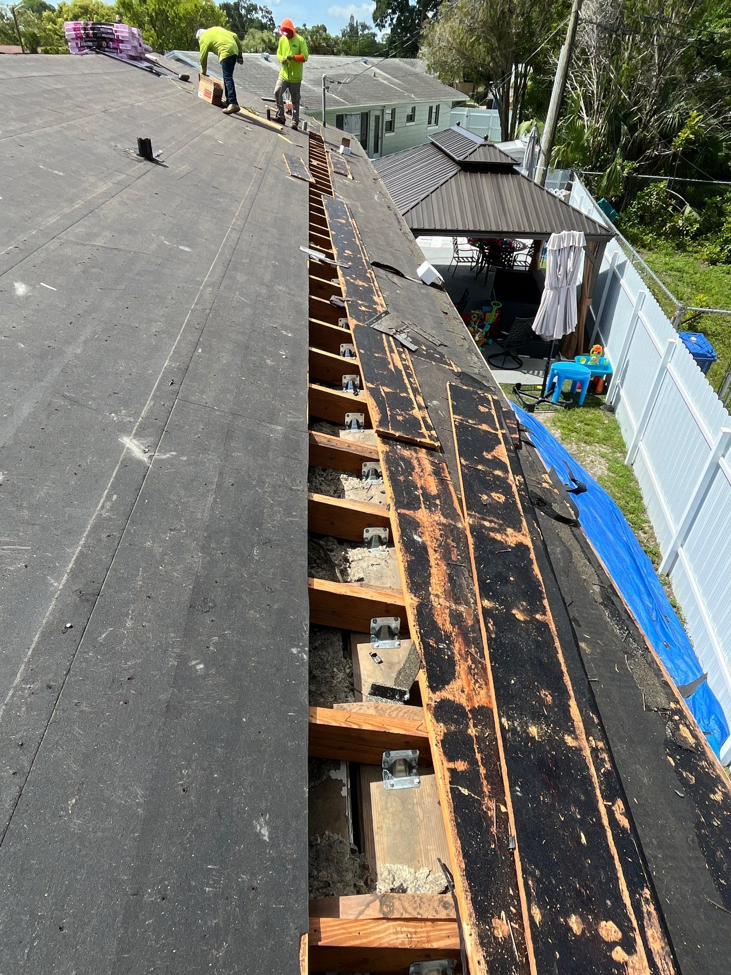 Project in St. Petersburg 33710 by Mitchell Roofing Company LLC 