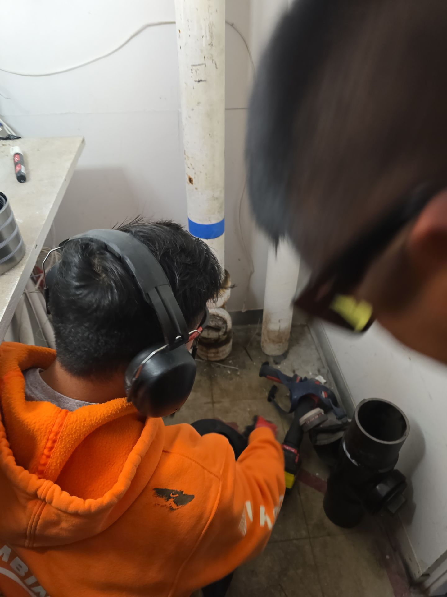 Installing New Piping and Tested Water Flow. by Us Plumbing 