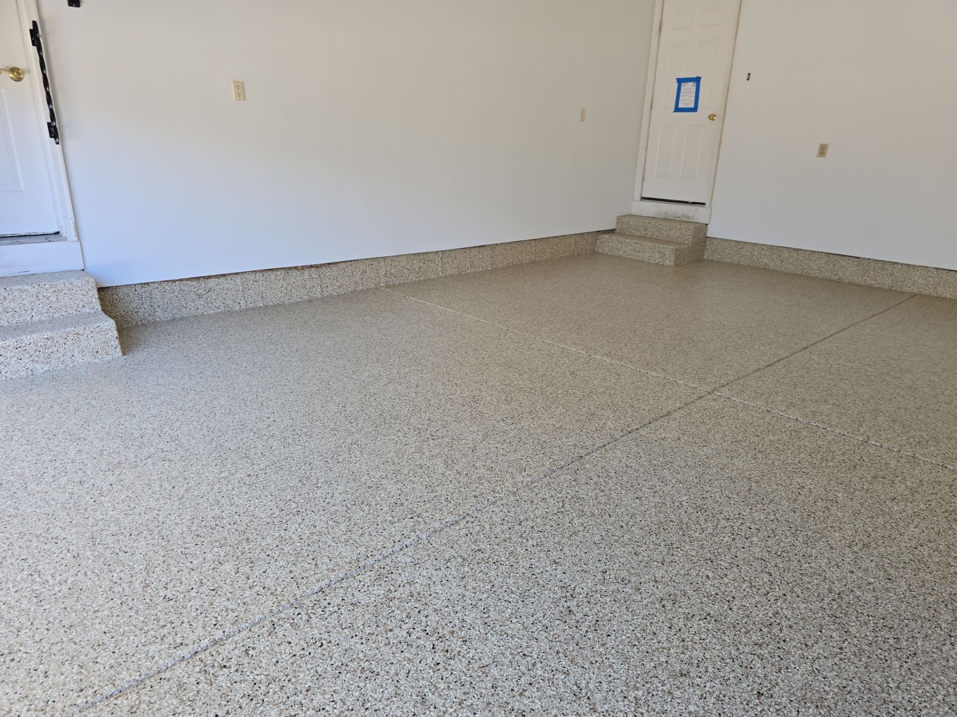 Garage Floor Coating in South Bend! by Innovative Spaces / Innovative Concrete Coatings