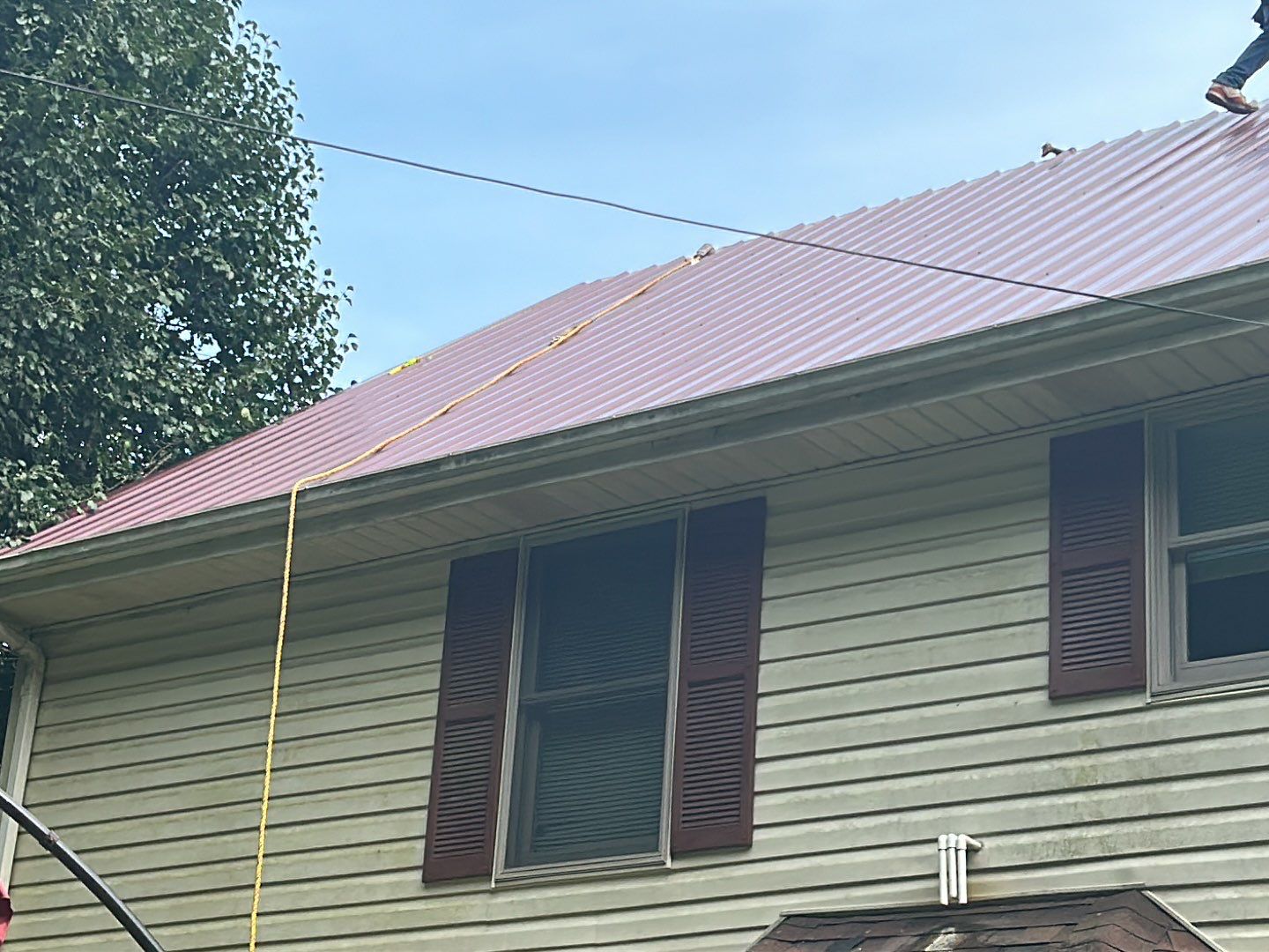 Residential Roofing Installation using Metal by Mr. Roofer