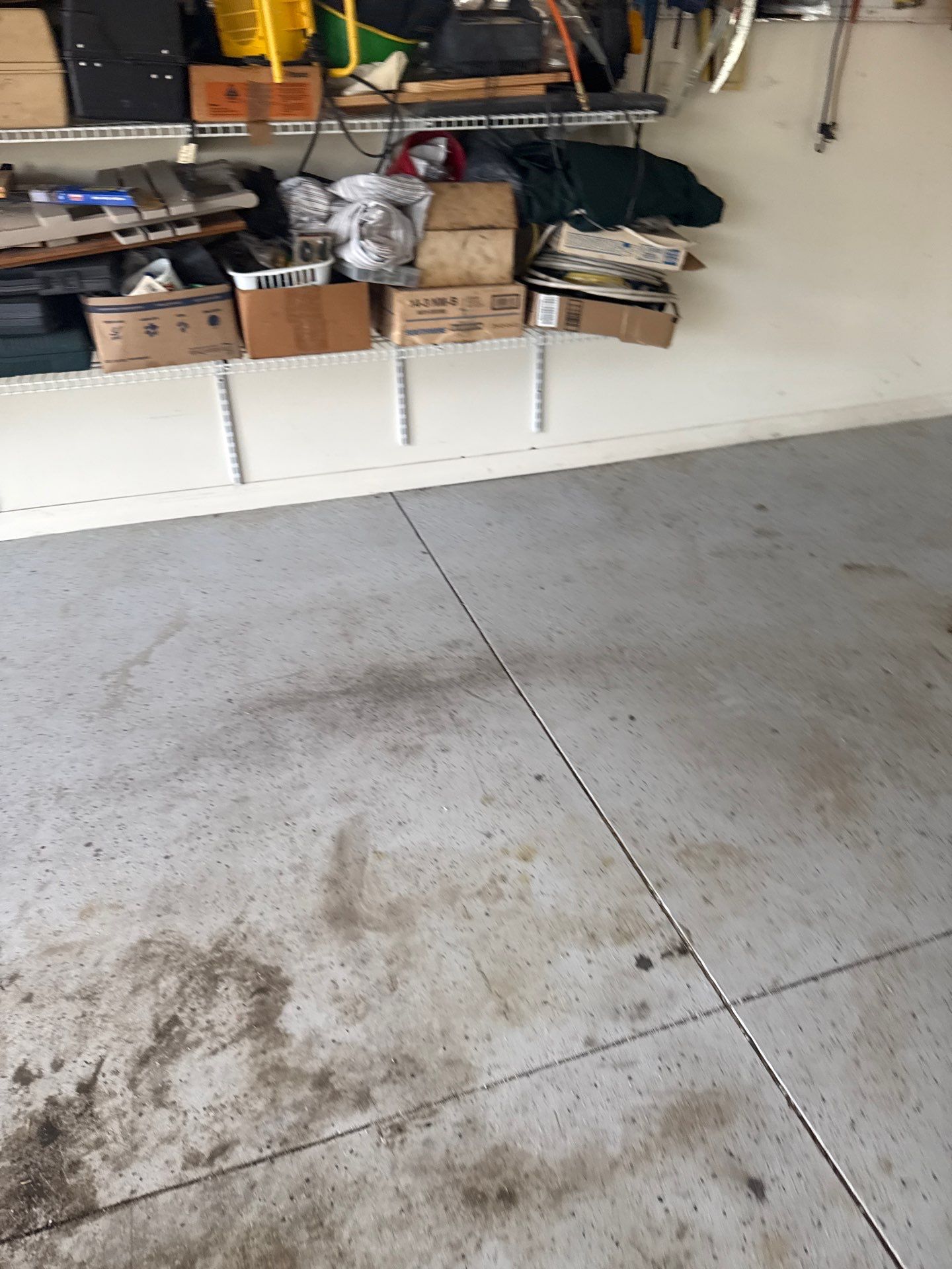 Garage, Drivewat, and Sidewalk in Landshark and Tidalwave by Innovative Concrete Coatings 