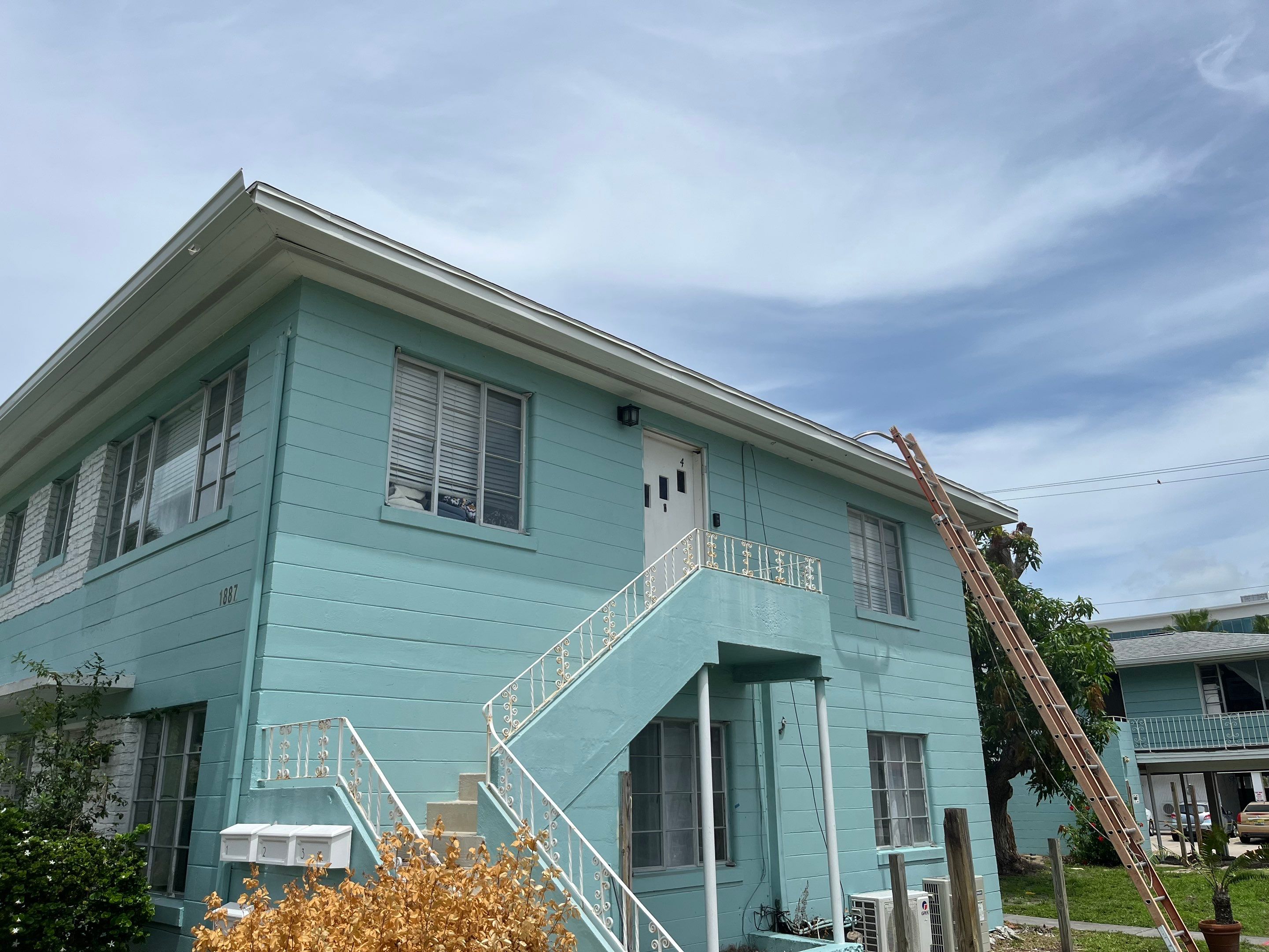 Gutter Replacement Before & After in Sarasota FL by Gutter Professors