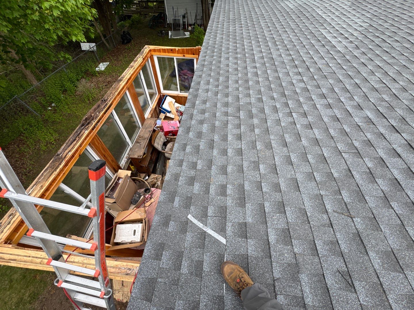Full Roof Replacement & Rear Porch Makeover – A Stunning Transformation! by Sensible Home Solutions