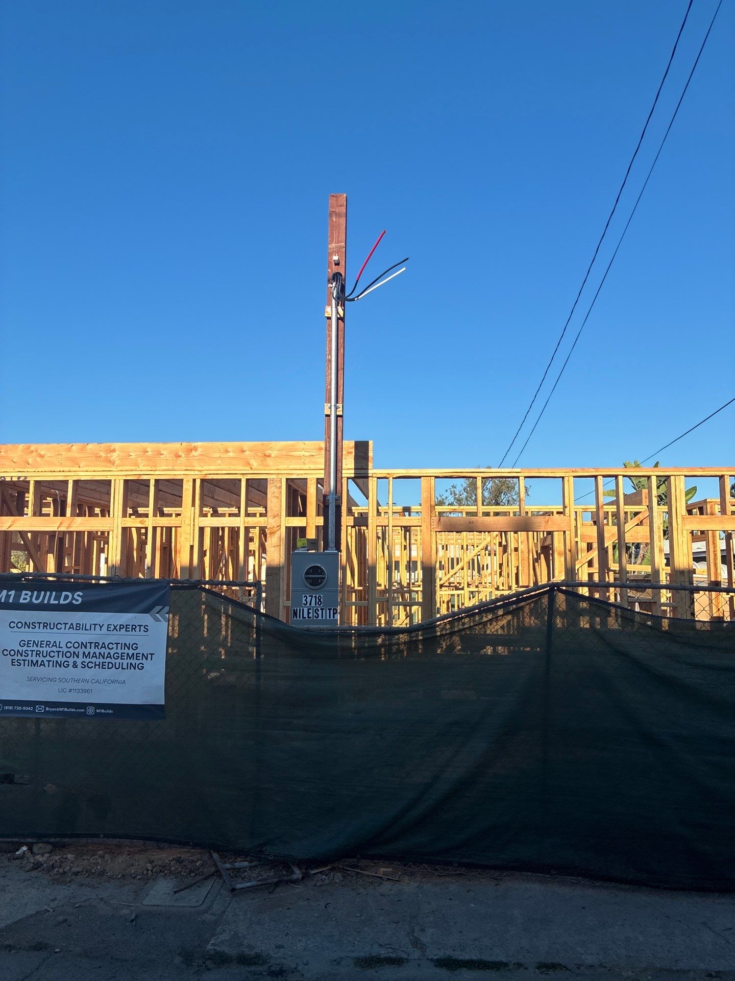 Project in 3718 Nile by M1 Builds, Inc.