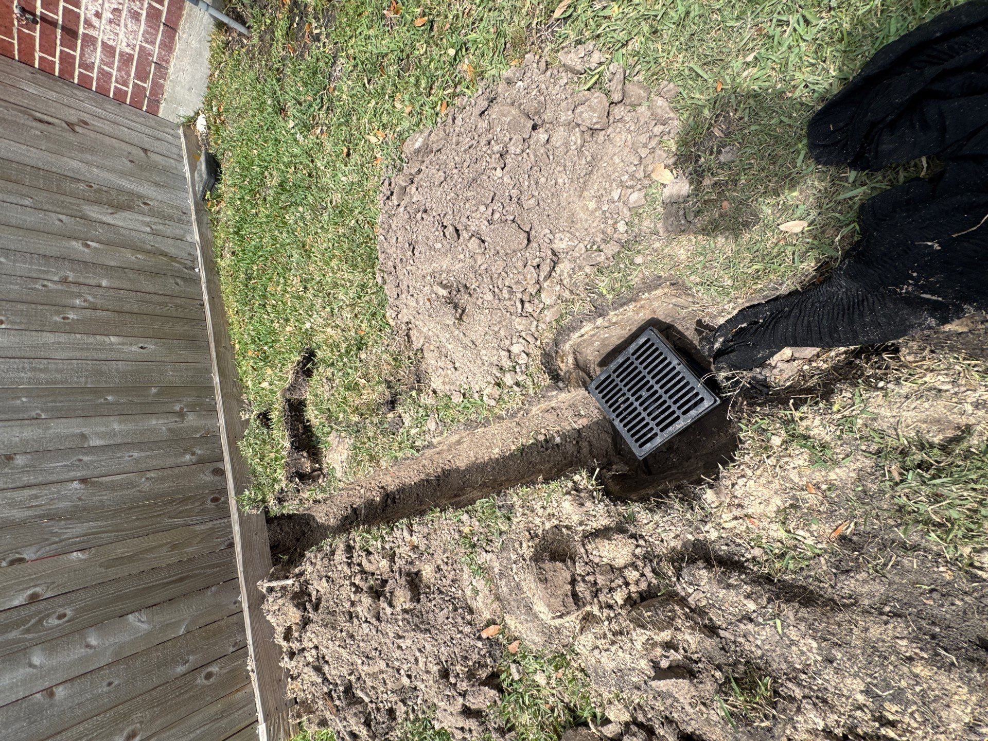 🌟 Steven’s Garage & Backyard Drainage Makeover by Texas Urban Elements