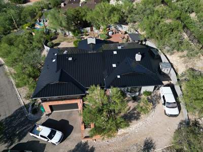 Black Standing Seam