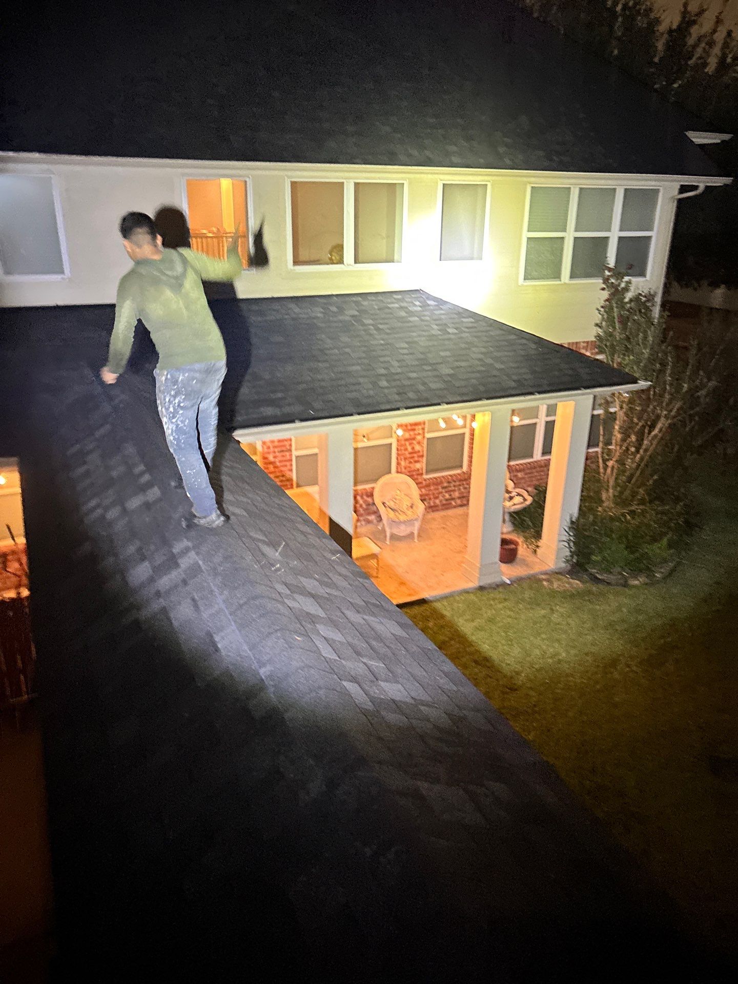 Residential Roofing Installation using Owen's Corning Duration (Lifetime) Shingles by Roof Repair Company
