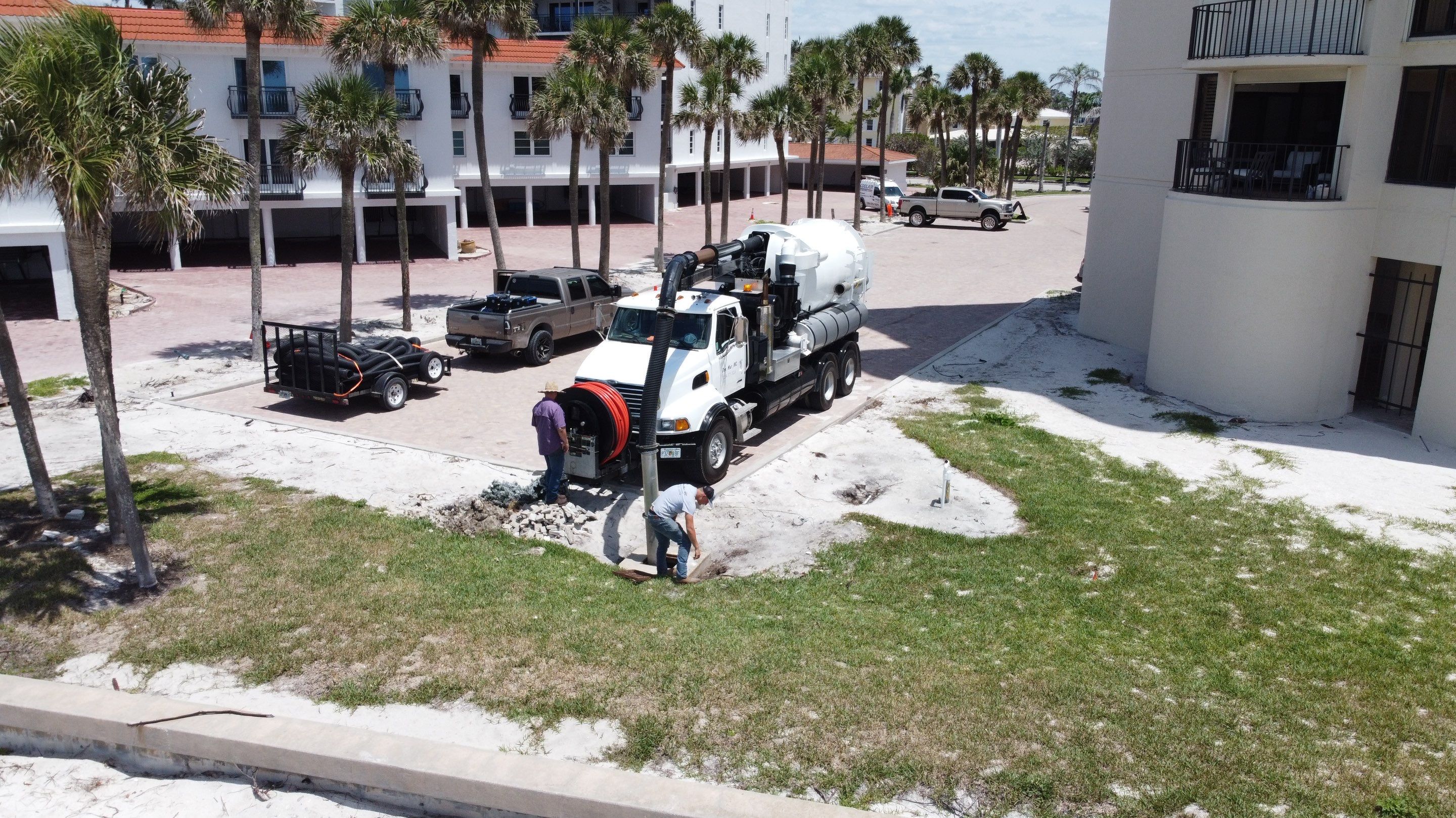 Condo Storm Water System Maintenance by APS Power & Water