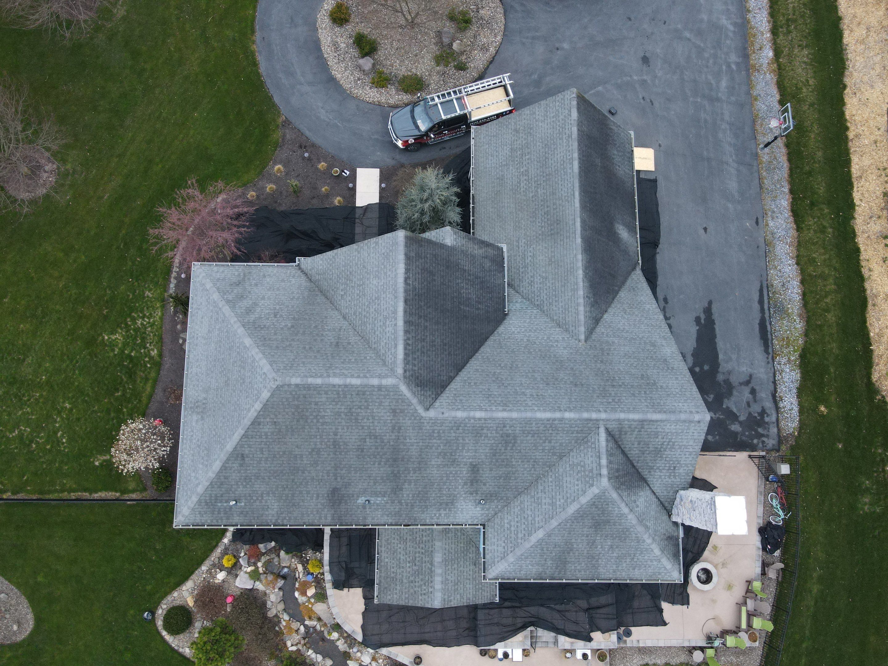 Residential Roofing Installation using Gaf Hdz Architectural Shingle by Teflon Roofing