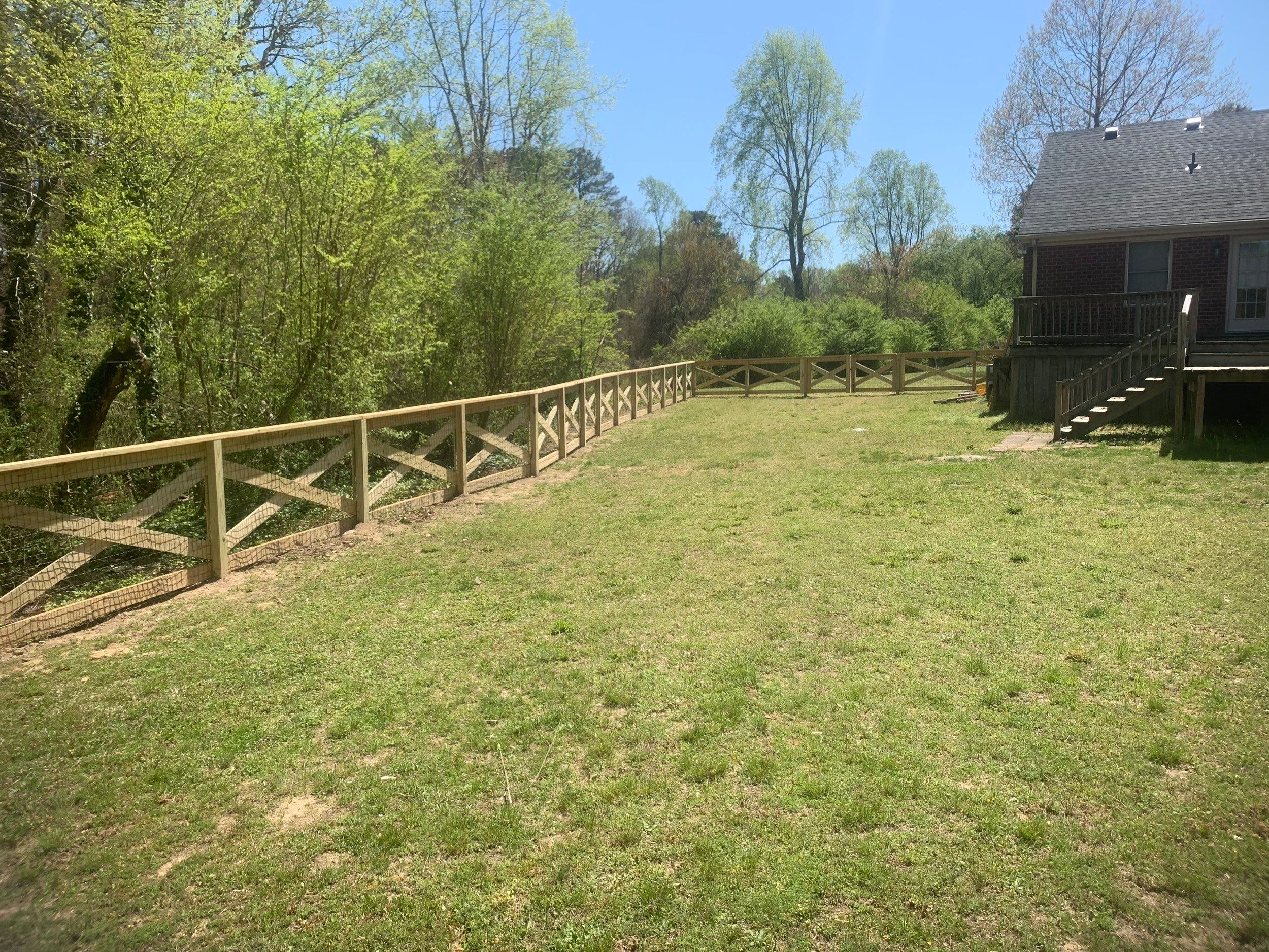 Custom Boundaries for Perfect Backyards by Tidewater Trim & Deck