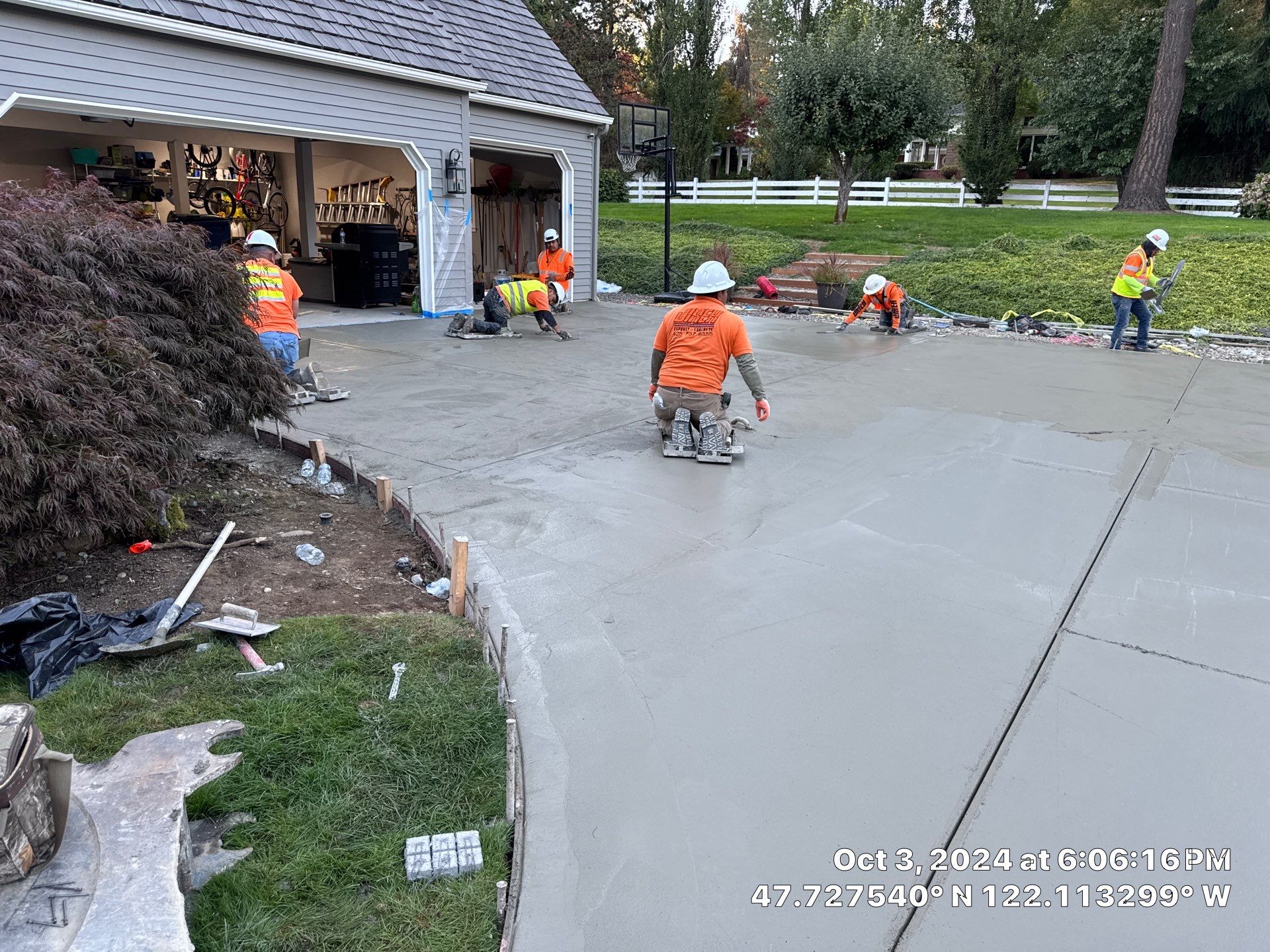 Sand Finish Concrete Driveway & Power Wash | Woodinville  by Jireh Asphalt & Concrete Inc 