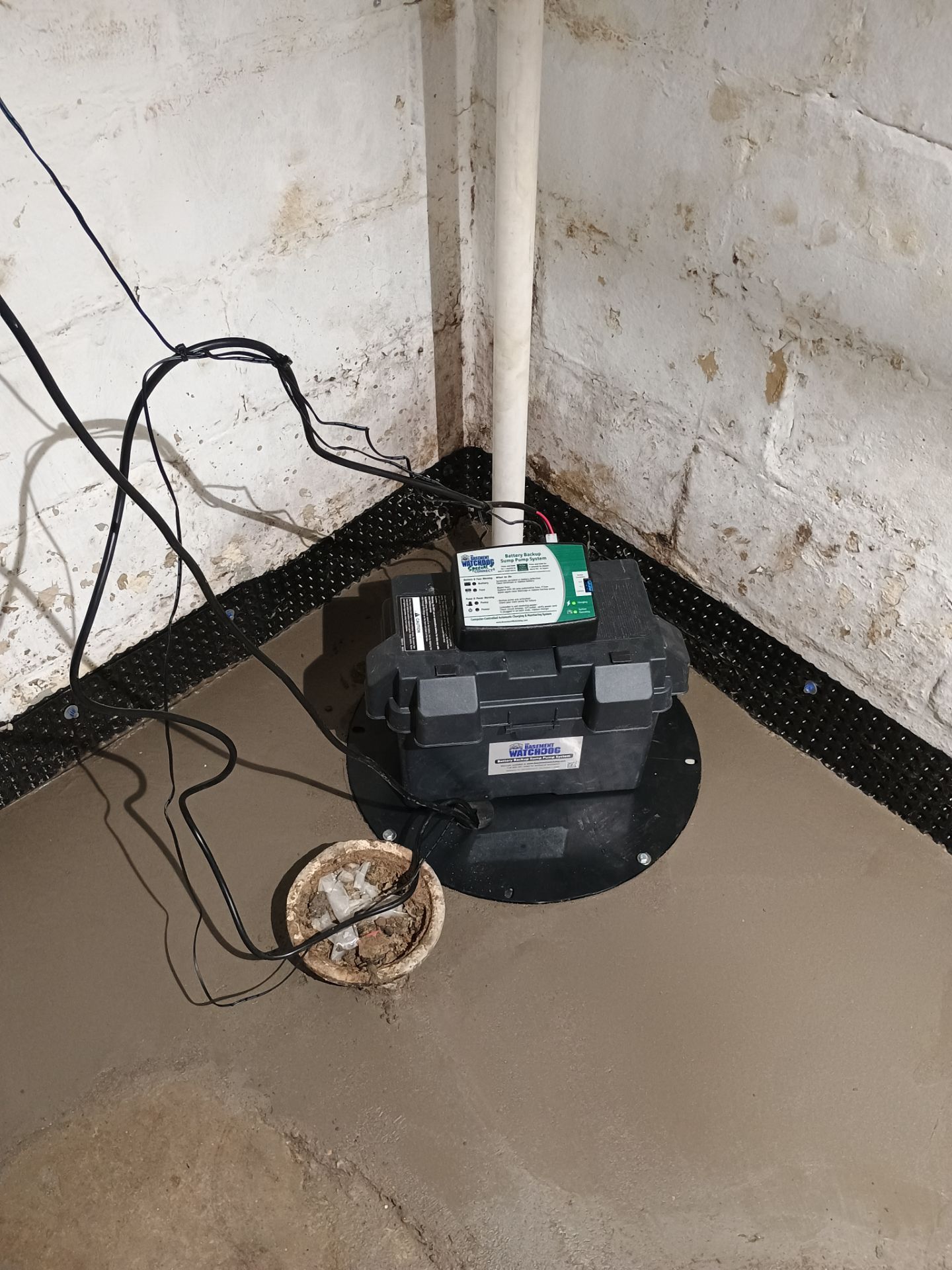 Basement Waterproofing (Drain tile & Sump pump) in North Minneapolis by Waterproofing Northeast
