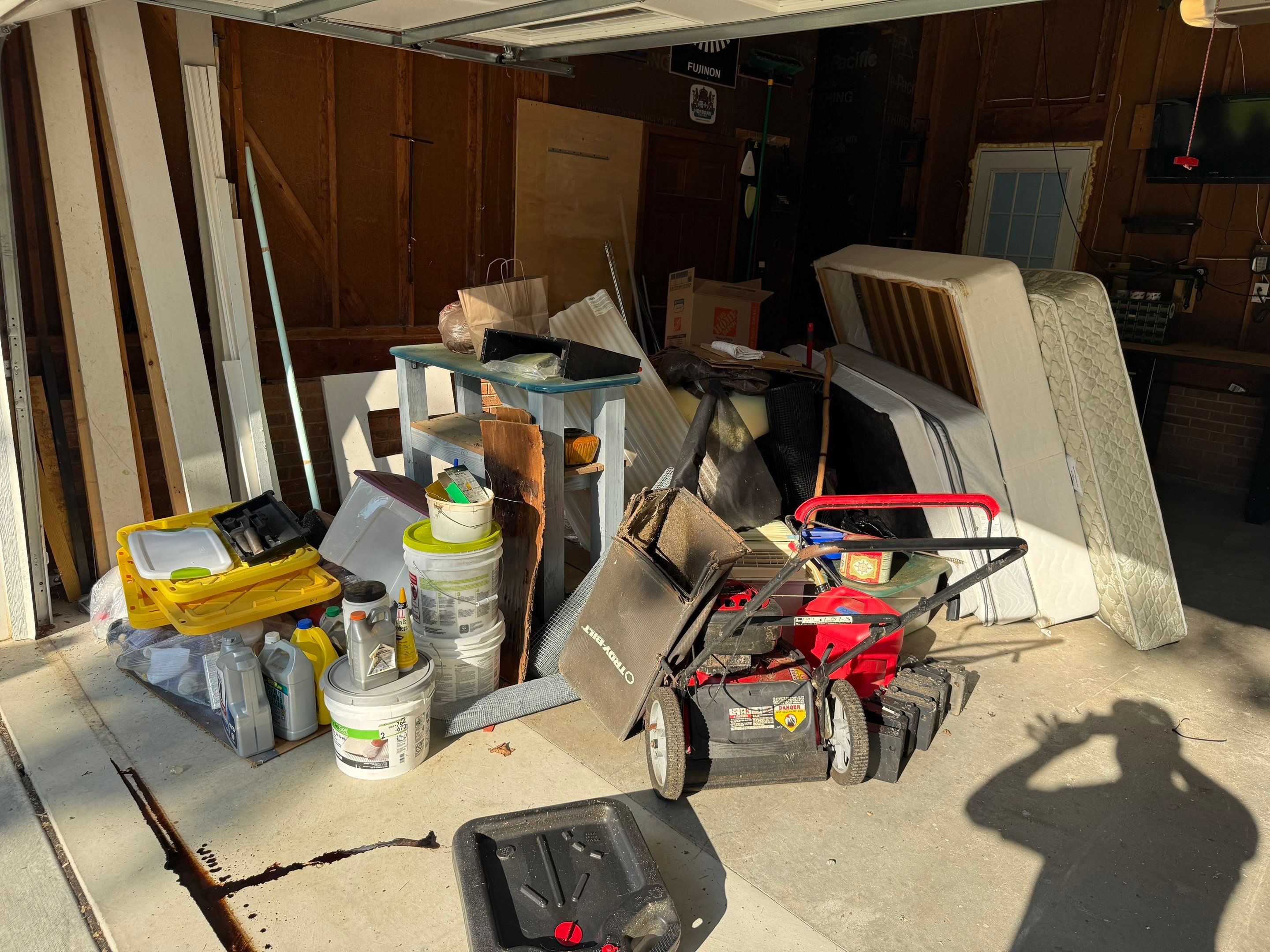 Project in Matthews by Badger Hauling