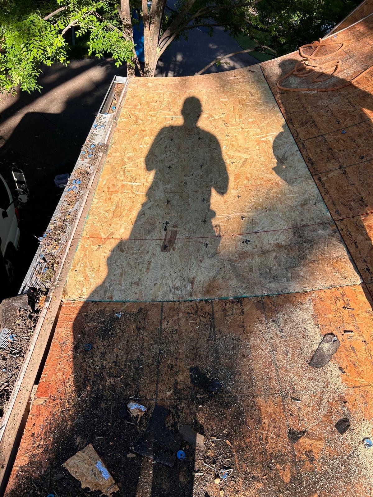 GAF Timberline HDZ Roof Replacement and Exterior Wood Repairs in Memphis by Revival Roofing Services