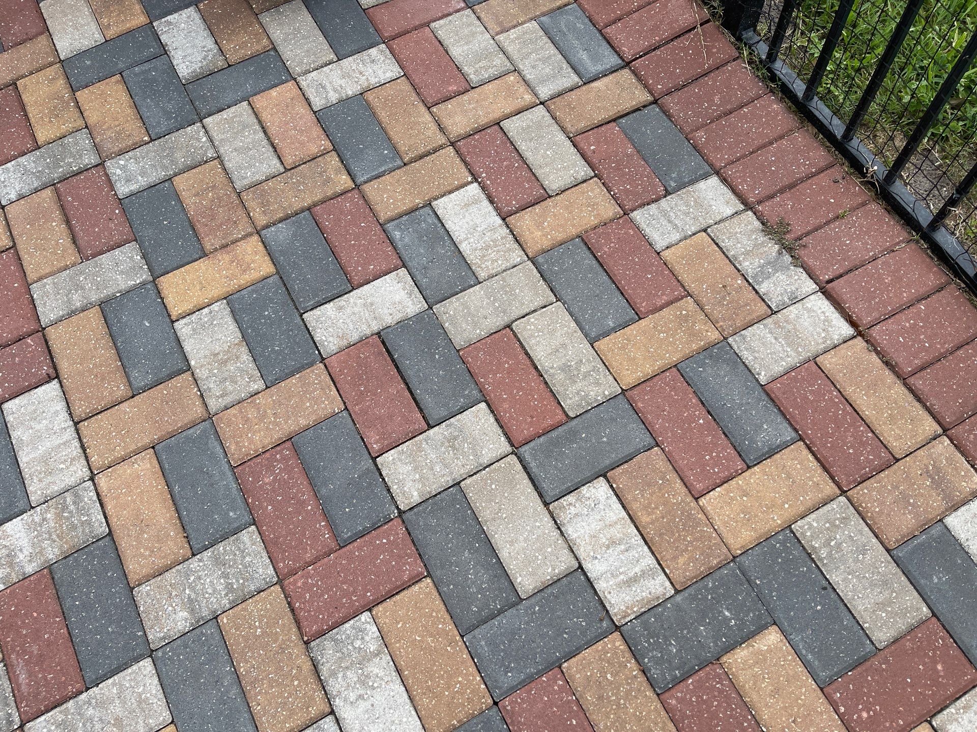 Paver Driveway using Concrete Sealant by DuraSeal