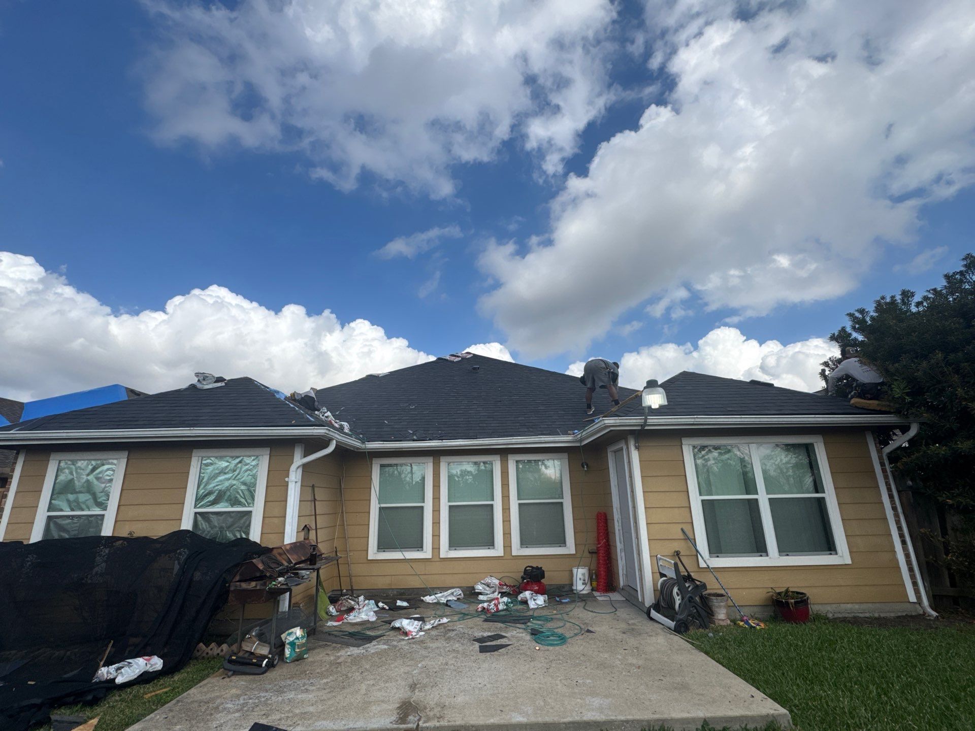 Project in Houston by Proud Roofing