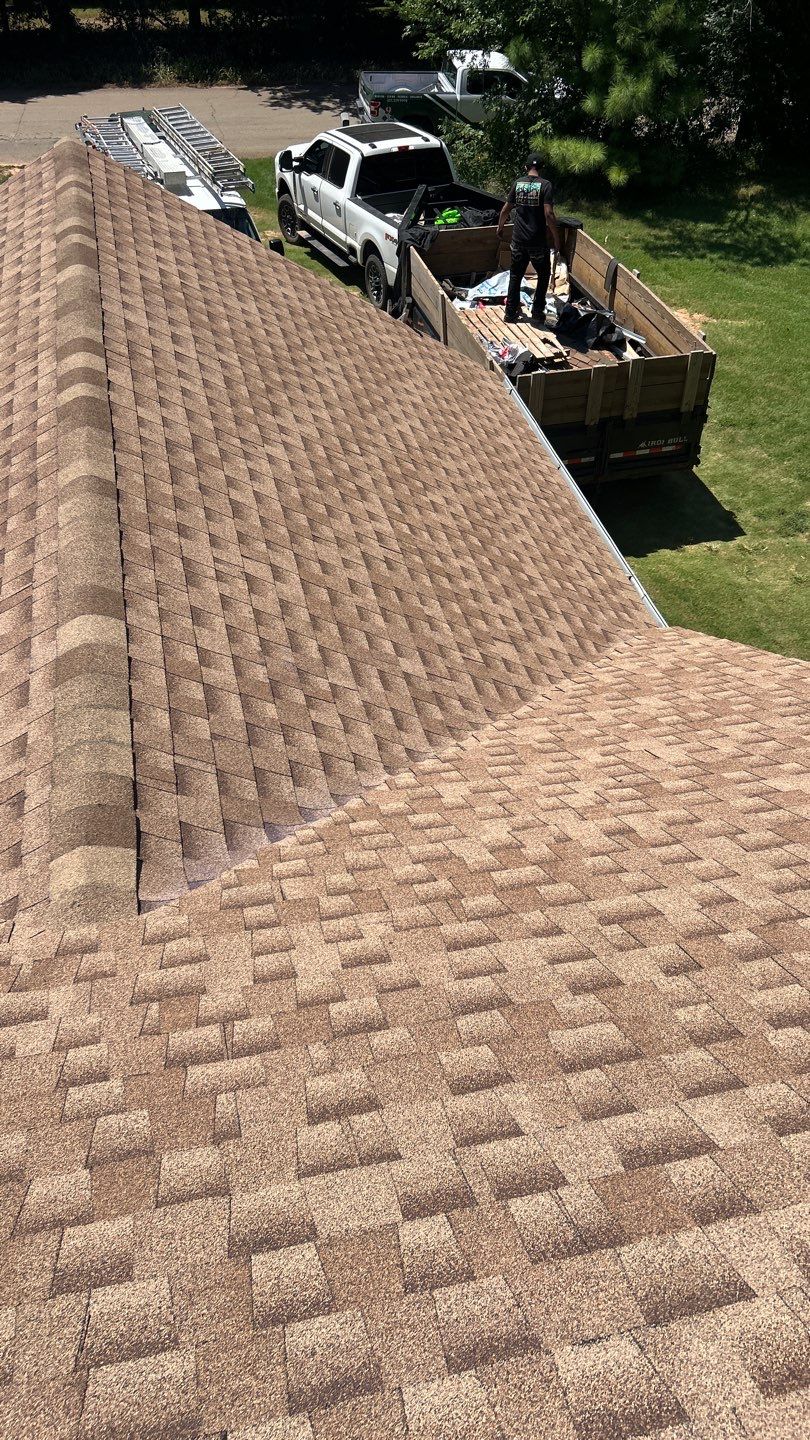 roof replacement in Perkins by McCann's Roofing and Construction