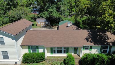 Full Residential Roof Replacement with Brown Architectural Shingles in Nashville
