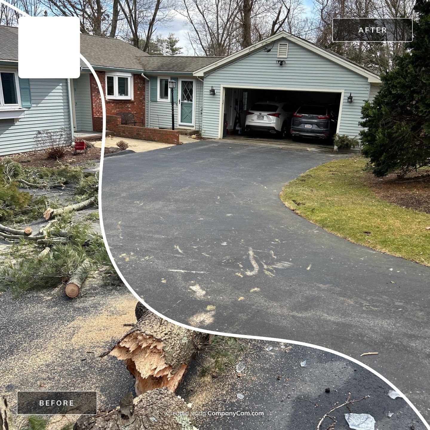 Tree Removal by LaMere Landscaping and Property Maintenance