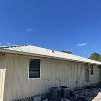 24ga 1.5" Mechanical Seam Sandstone  by Total Roofing System The Metal Roof Experts