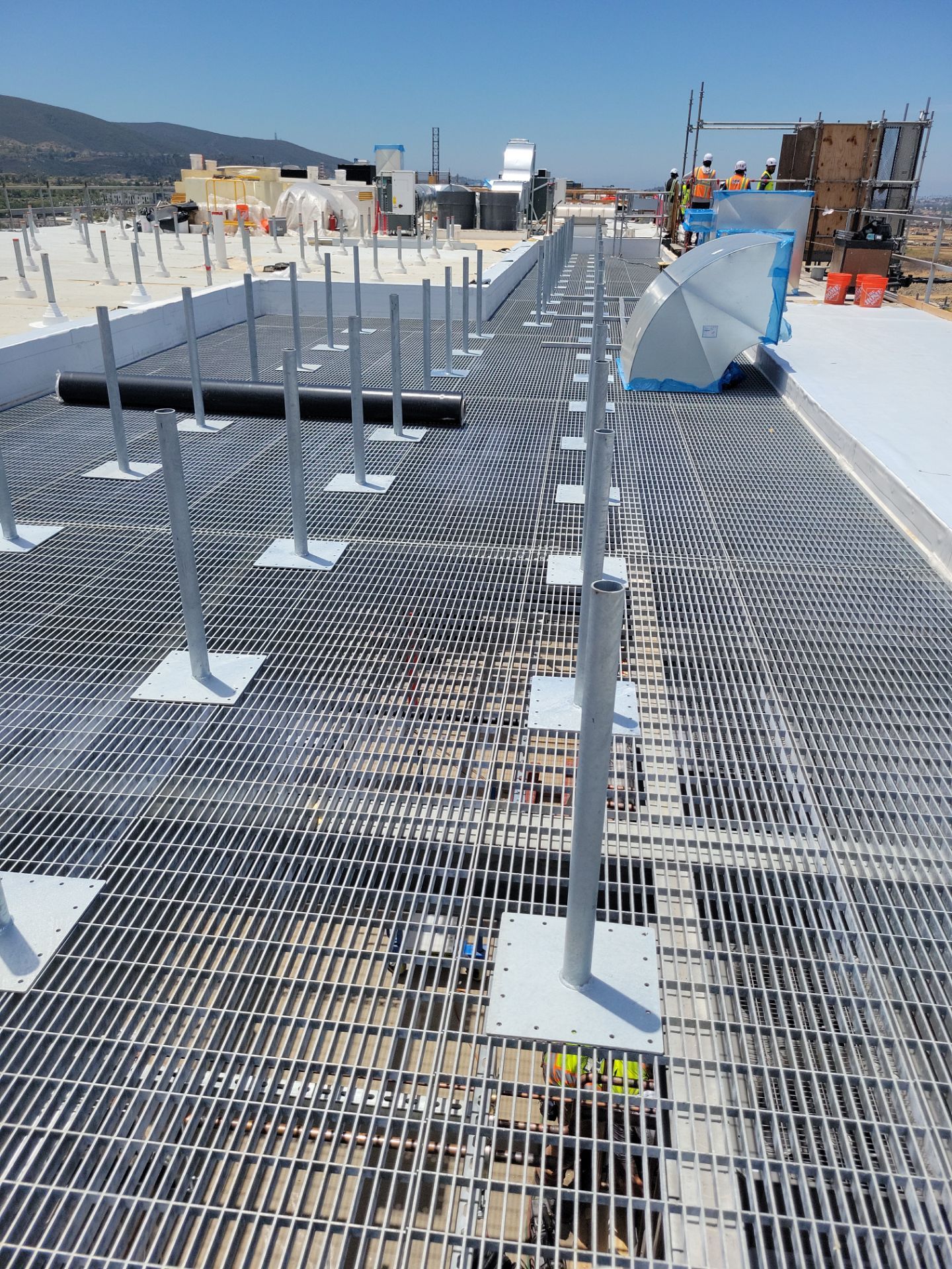 High Rise Solar Installation by Core Energy Group, Inc
