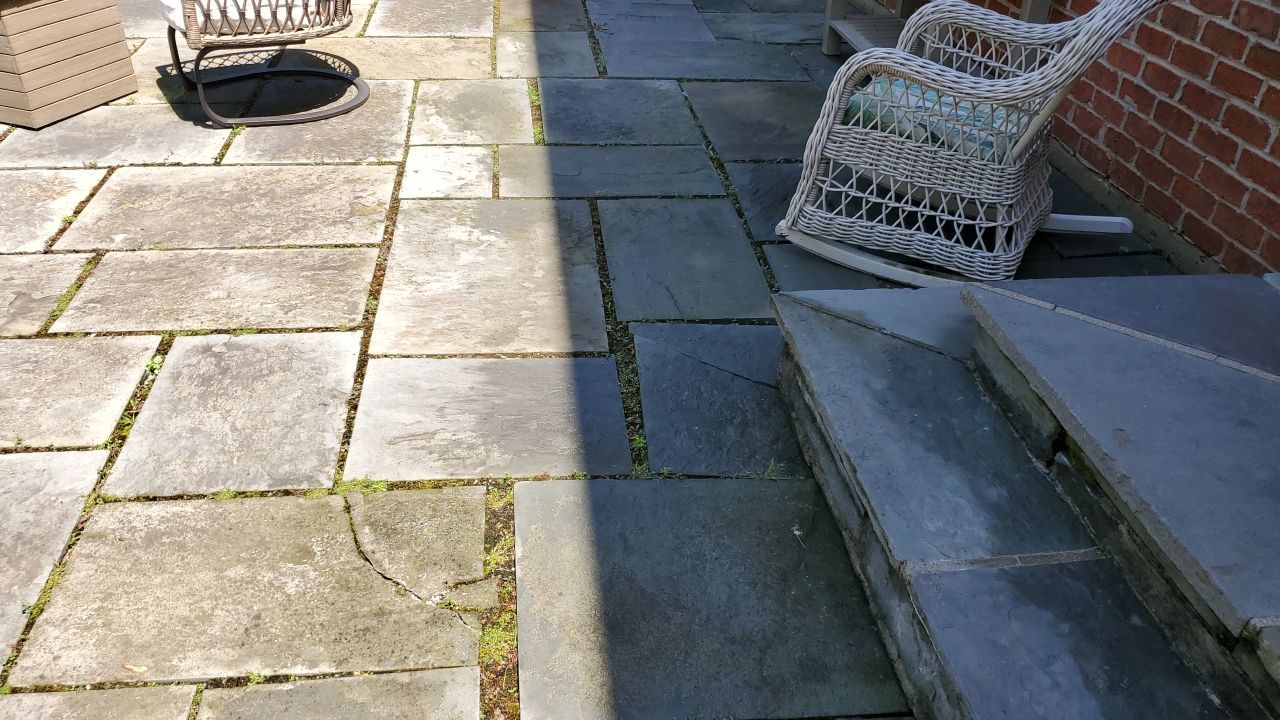 Exterior Stone and Concrete Surface Cleaning by Northern Power Washing LLC.