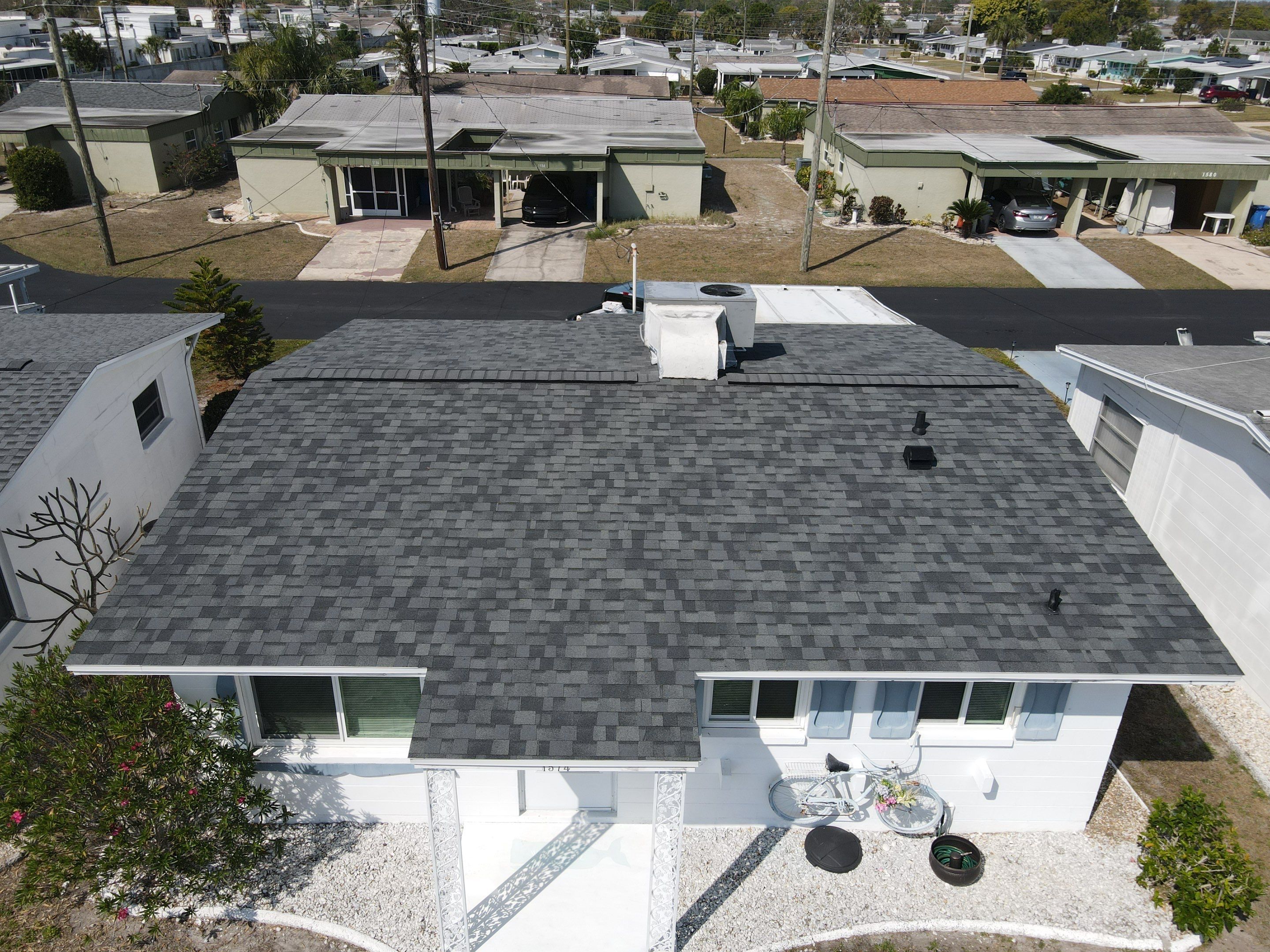 Roof replacement in Sun City Center, FL. by Steadfast Roofing